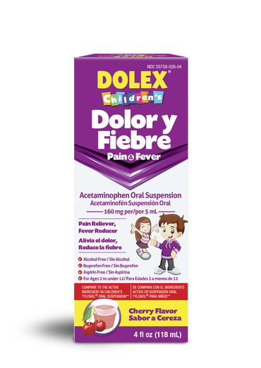 Dolex® Dolor Y Fiebre Suspensión Oral 4 Fl Oz